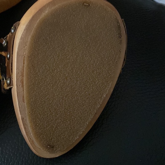 BEBE Calf Skin Sandal Heels 4”, NEW W/O BOX - Picture 9 of 11